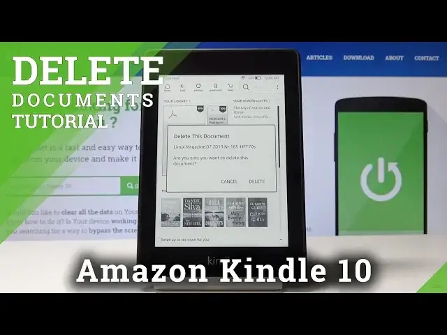 'Video thumbnail for How to Remove Book from Amazon Kindle 10 - Delete Documents'