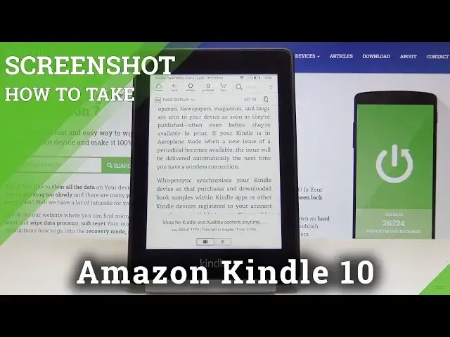 Video thumbnail for How to Take Screenshot in Amazon Kindle 10 - Save Display in Amazon Screenshot