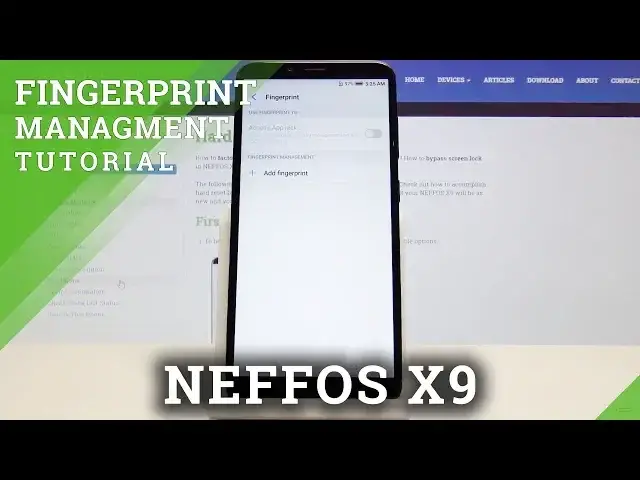 Video thumbnail for How to Set Up Fingerprint Unlock in NEFFOS X9 - Add Fingerprint