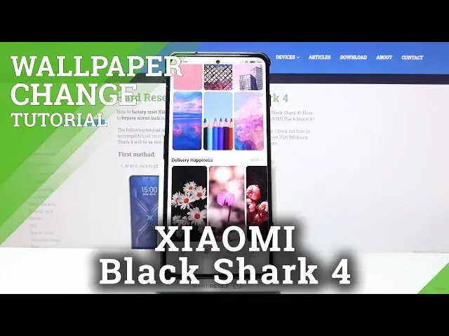 Video thumbnail for How to Change Wallpaper on XIAOMI Black Shark 4 - Wallpaper Configuration
