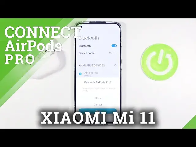 Video thumbnail for How to Connect AirPods Pro with XIAOMI Mi 11
