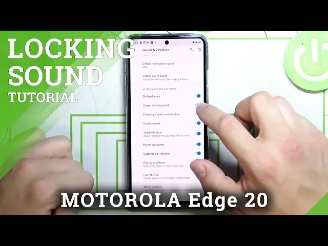 'Video thumbnail for How to Mute Screen Lock Sound in Motorola Edge 20 - Switch On Screen Lock Sound'