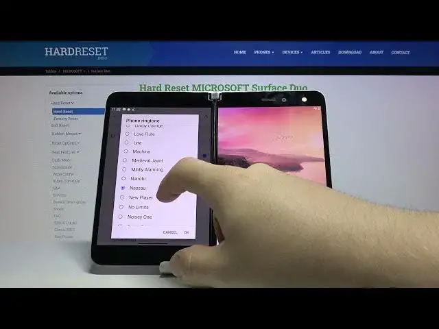 Video thumbnail for How to Find Ringtones in MICROSOFT Surface Duo - Sound Settings