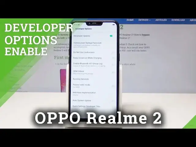 Video thumbnail for How to Enable Developer Options in OPPO Realme 2 - OEM Unlock