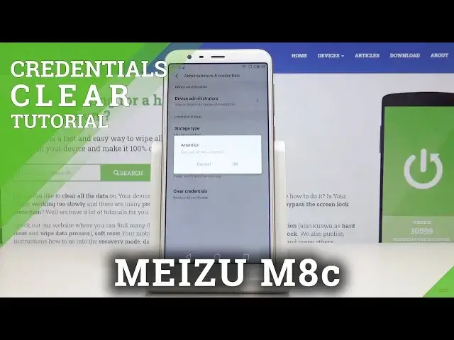'Video thumbnail for How to Clear Credentials in MEIZU M8C – Erase All Licenses'