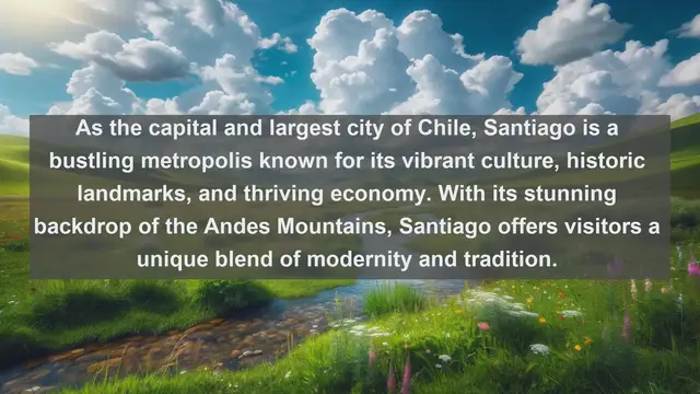 Video thumbnail for Revealing Chile's Urban Giants: Top 10 Biggest Cities Explored!