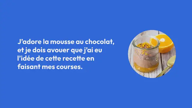 Video thumbnail for Mousse au chocolat à l’orange (vegan)