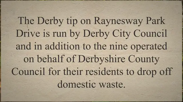 'Video thumbnail for Raynesway Tip & Opening Times'