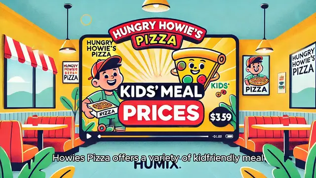 Video thumbnail for Hungry Howie's Pizza Kids' Meal Prices