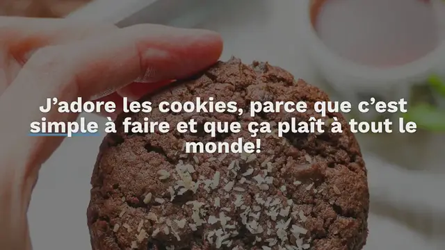 Video thumbnail for Cookies au chocolat et noix de coco