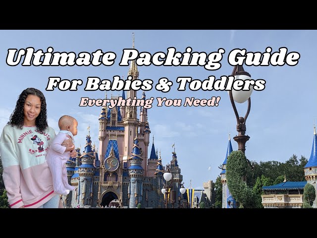 Video thumbnail for Ultimate Disney Baby Packing Guide: Everything You Need!