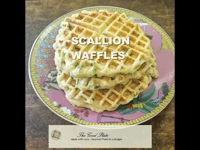 Video thumbnail for Scallion Waffles