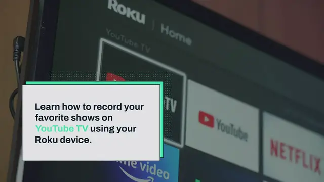 Video thumbnail for How to Record on Youtube TV Roku