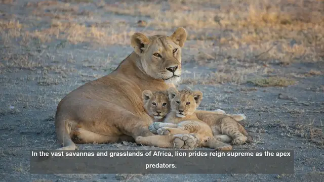 Video thumbnail for Top 10 Most Powerful Lion Families in the Wild