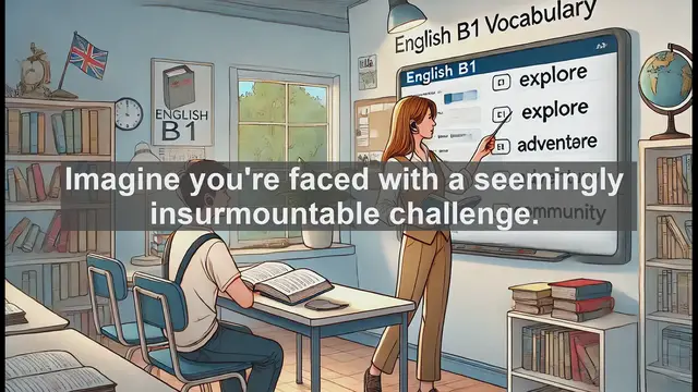 Video thumbnail for 2500 Must Know CEFR B1 Vocabulary - Understanding 'Difficulty': Meaning, Usage, and Common Errors