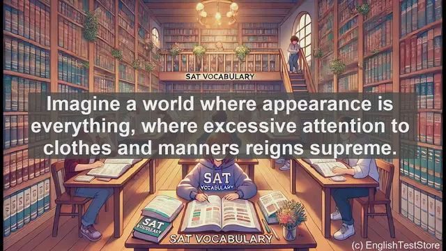 Video thumbnail for 5000 Must Know SAT Vocabulary - Foppery: The Art of Excessive Vanity