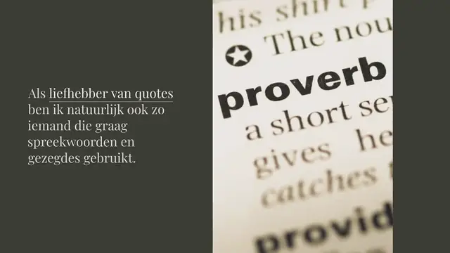 Video thumbnail for Spreekwoorden en gezegdes over eten