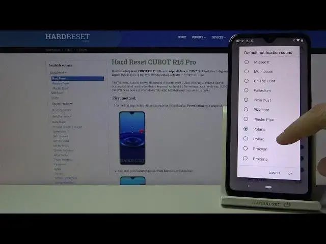Video thumbnail for Notification Sounds on CUBOT R15 Pro – Default Notification Sounds