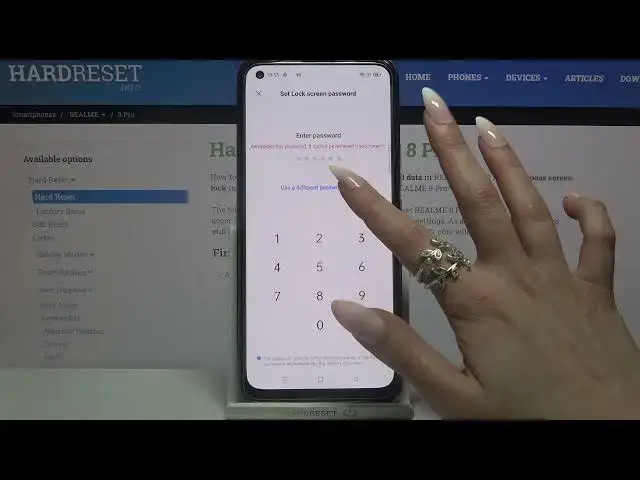 'Video thumbnail for How to Set Up Screen Lock in REALME 8 Pro – Add Screen Password'