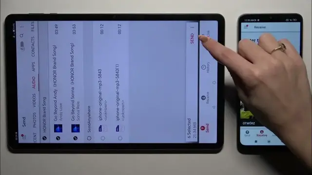 Video thumbnail for How to Transfer Files from Honor Pad X9 to Android Device Using Send Anywhere