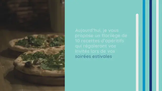 Video thumbnail for APÉRITIF : 10 RECETTES RAPIDES, SIMPLES ET MALINES