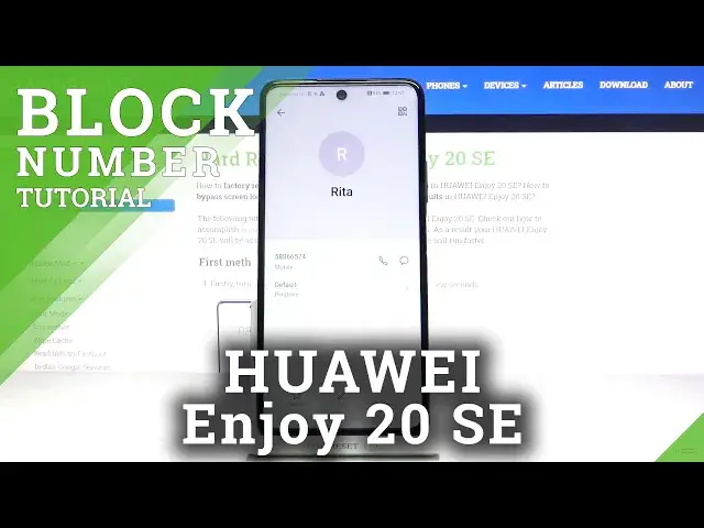 Video thumbnail for How to Block Number in HUAWEI Enjoy 20 SE – Set Up Block Rules