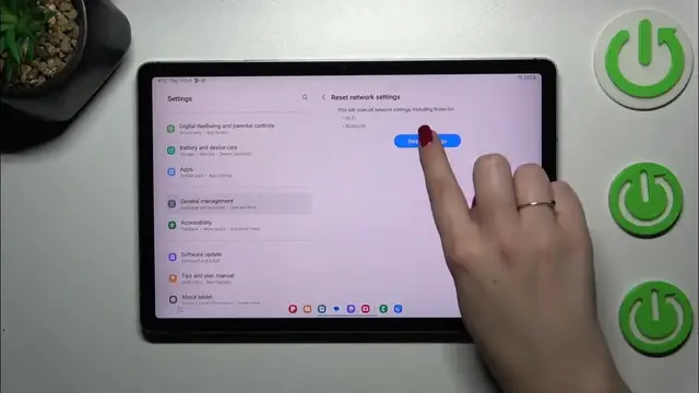 Video thumbnail for How to Reset Netwok Preferences in SAMSUNG Galaxy Tab S9 FE?