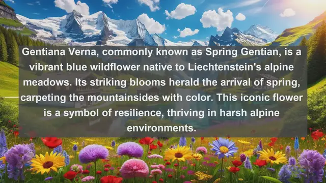 Video thumbnail for Discovering Liechtenstein's Botanical Treasures: Top 10 Native Plants You Must See