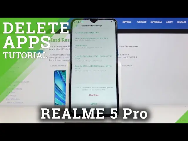 Video thumbnail for How to Remove App Data from REALME 5 Pro – Delete Applications