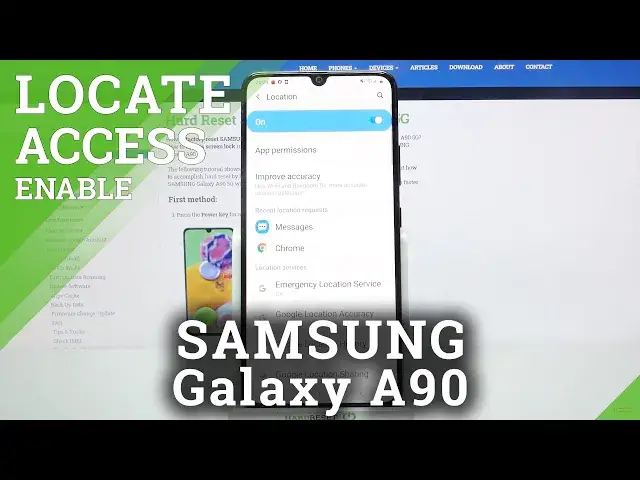 'Video thumbnail for Disable & Turn On Device Location in SAMSUNG Galaxy A90'