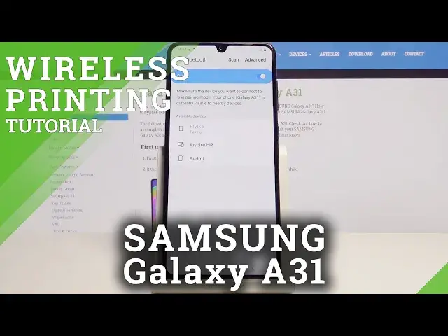 'Video thumbnail for How to Connect to Printer in Samsung Galaxy A31 – Enable Wireless Printing'