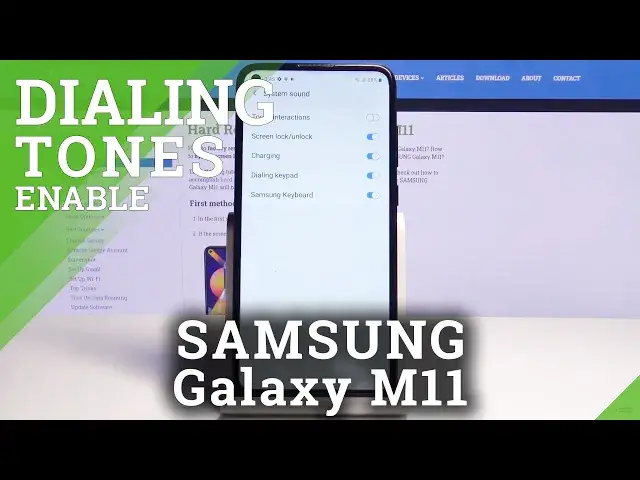 Video thumbnail for How to Manage Sounds Settings in Samsung Galaxy M11 – Enable / Mute Dial Pad Tones