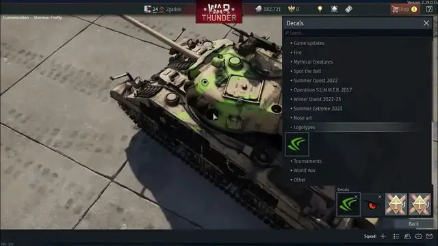 Video thumbnail for How To Apply Decals & Accessories To Vehicles In War Thunder