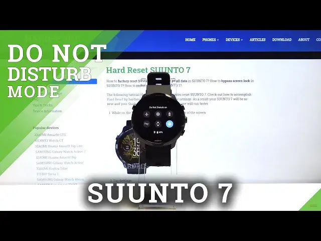 Video thumbnail for How to Activate Do Not Disturb Mode in SUUNTO 7 – Silent Mode