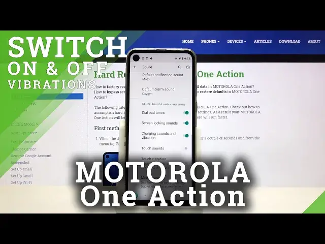 'Video thumbnail for MOTOROLA One Action - How to Change & Manage Vibration Settings'