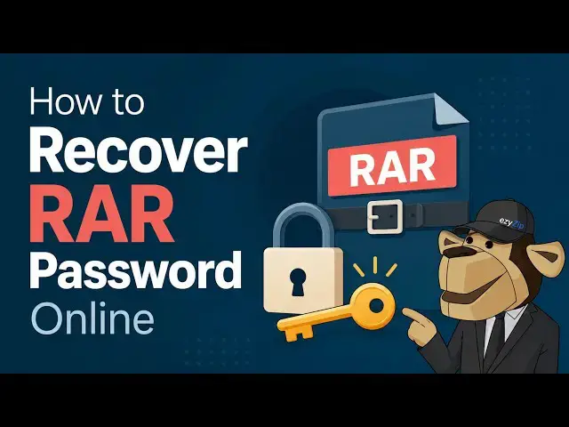 Video thumbnail for 📦 How to Crack RAR Password Online Free | No Software Installation Required