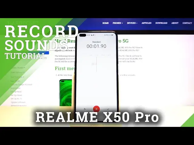 'Video thumbnail for How to Record Sounds with Realme X50 Pro – Create Voice Recordings'