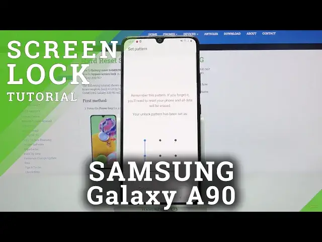'Video thumbnail for SAMSUNG Galaxy A90 – Find Screen Lock Settings & Change Lock Method'