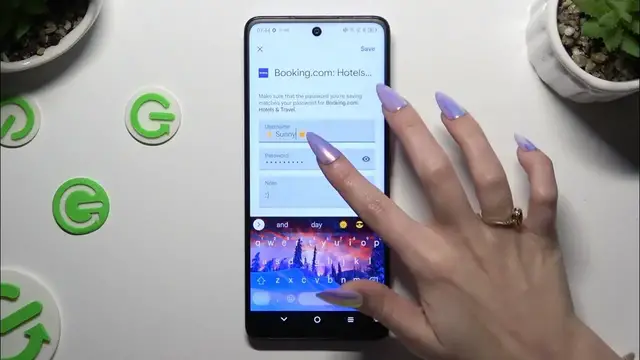 Video thumbnail for TCL 40 NXTPAPER Edit Saved Google Passwords Autofill