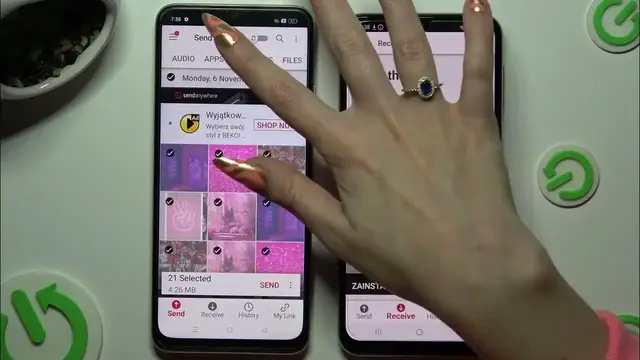 Video thumbnail for How to Transfer files from a Oppo Device to Samsung Galaxy M34 – Send Anywhere App