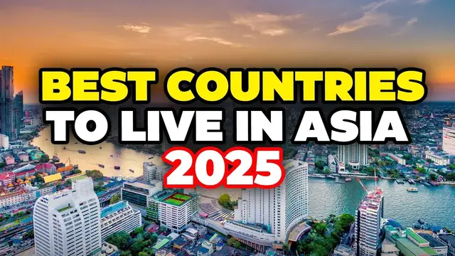Video thumbnail for 10 Best Countries To Live And Retire in Asia in 2025 - That Will Blow Your Mind