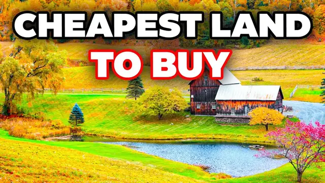 Video thumbnail for Top 10 Affordable States to Buy Land in America 2025