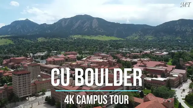 Video thumbnail for University of Colorado Boulder  4K Campus Drone Tour