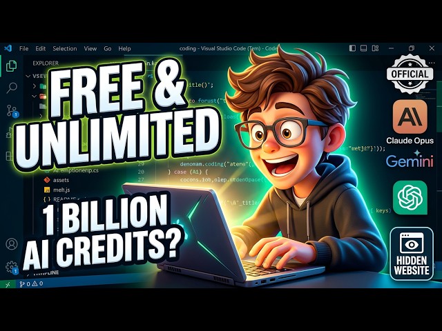Video thumbnail for This Open Source FREE & UNLIMITED API Gives 1 Billion API Credits per Month to Call 100+ AI Models