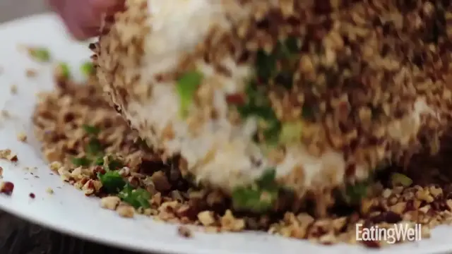 Video thumbnail for How To Make a Healthy Pear-Pecan Cheese Ball(720P_HD)