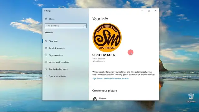 Video thumbnail for How To Create Local Offline Account In Windows 10