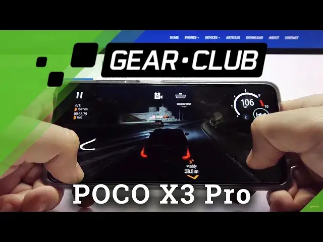 'Video thumbnail for Gear Club Game Test on XIAOMI Poco X3 Pro – Short Gameplay'