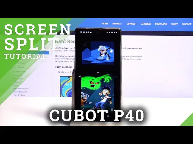 Video thumbnail for How to Enter Split Screen on CUBOT P40 – Use Two Apps