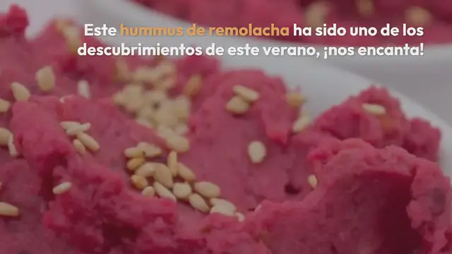 Video thumbnail for Hummus de Remolacha