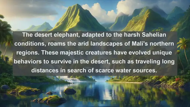 Video thumbnail for Discover Mali's Marvels: Top 10 Native Fauna of the Sahelian Region